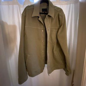 Banana Republic Olive Green Denim Jacket 2xlT Big & Tall